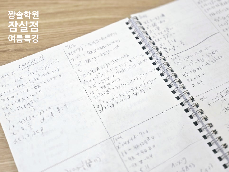 1:1 개별맞춤 성적상승 7·8월 초중고 수학 단기 집중 여름방학특강 첨부 이미지 3